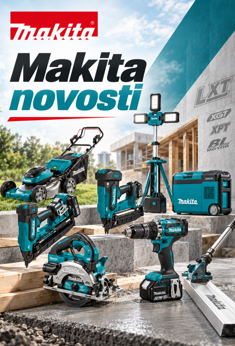 NOVOSTI - MAKITA SEP. 2026