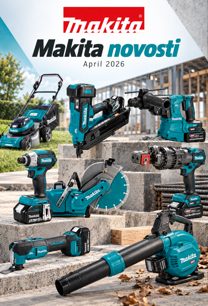 NOVOSTI - MAKITA  APR. 2026